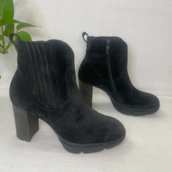 Paul Green Oakley Ankle Heeled Womens‎ Boots Size 4.5 AU/ 7 US