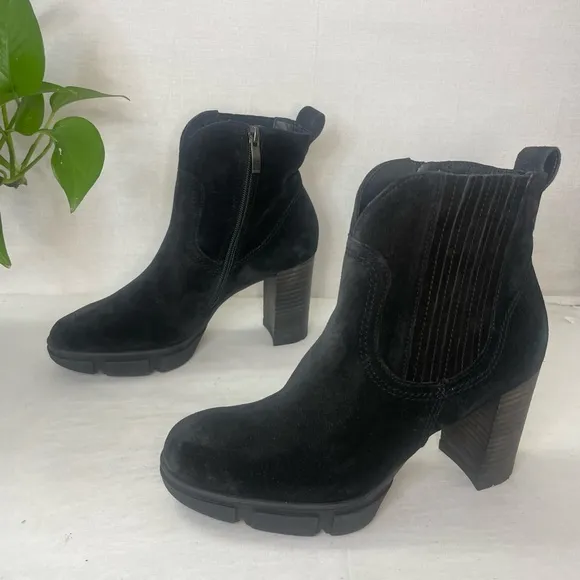 Paul Green Oakley Ankle Heeled Womens‎ Boots Size 4.5 AU/ 7 US