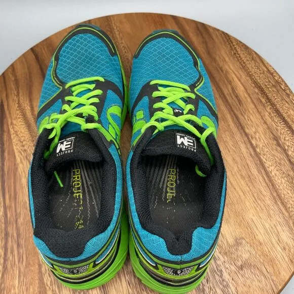 Pearl Izumi Em Road M3 Shoes Mens Size 10.5 Blue Green Running Sneakers Comfort
