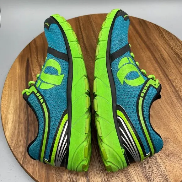 Pearl Izumi Em Road M3 Shoes Mens Size 10.5 Blue Green Running Sneakers Comfort