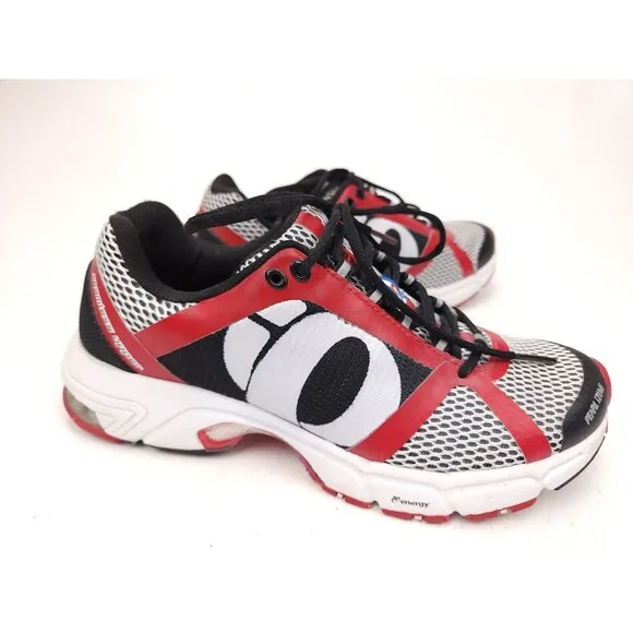 Pearl Izumi Syncro Fuel Road Road II Shoes Mens Size 8 Black Red