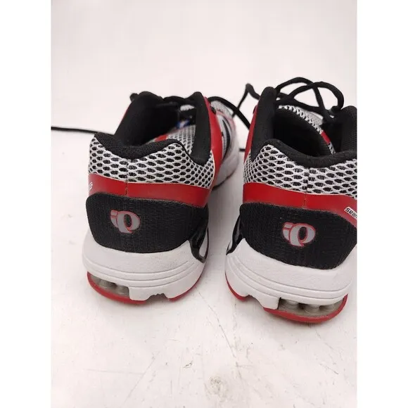 Pearl Izumi Syncro Fuel Road Road II Shoes Mens Size 8 Black Red