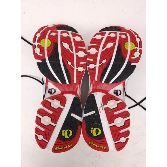 Pearl Izumi Syncro Fuel Road Road II Shoes Mens Size 8 Black Red