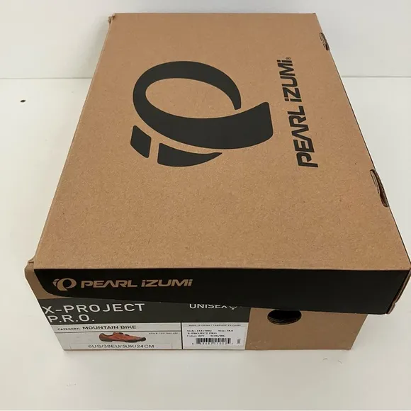 Pearl Izumi X-Project Pro BOA Mountain Bike Shoes Orange Size 38