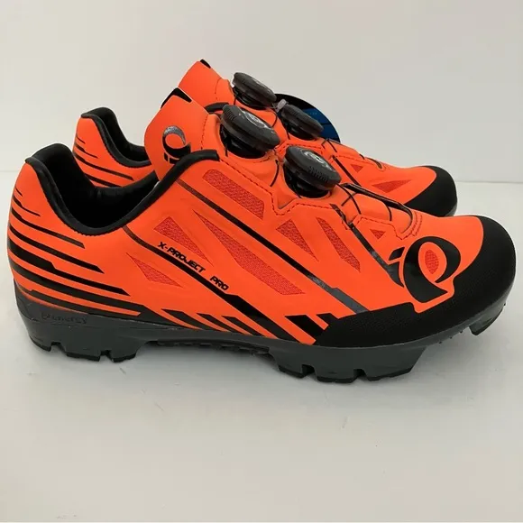Pearl Izumi X-Project Pro BOA Mountain Bike Shoes Orange Size 38