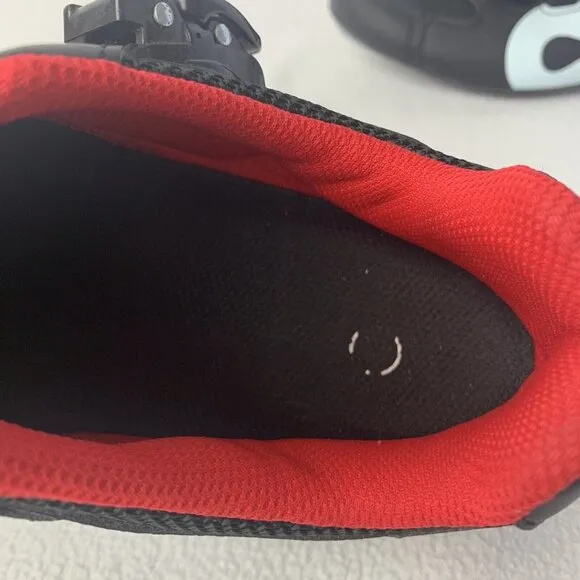 Peloton Spin Cycle Shoes J-20 PL-SH-02 Size 41 Unisex Black Red   NO Cleats
