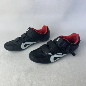 Peloton Spin Cycle Shoes J-20 PL-SH-02 Size 41 Unisex Black Red   NO Cleats