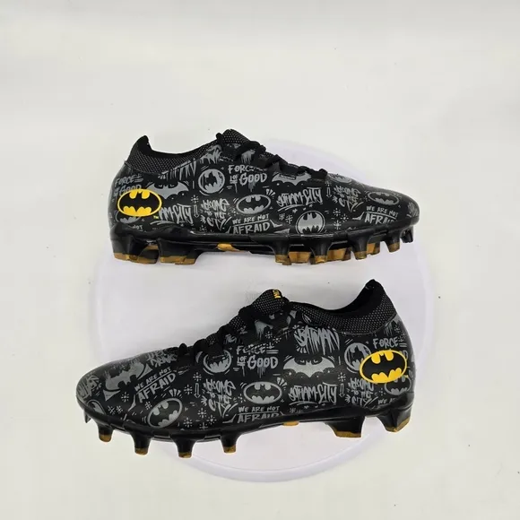 Phenom Elite Shoes Men 5.5 Batman Football Cleats Velocity 2.0