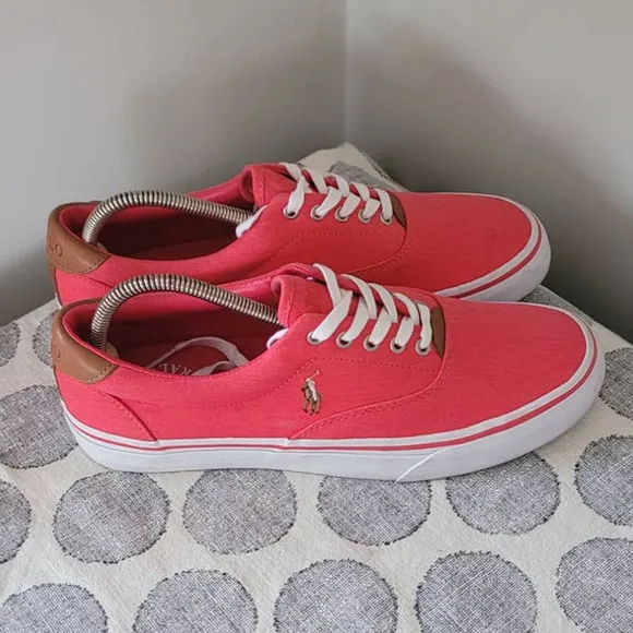 Polo Thorton Red Tennis Shoes Mens 9.5