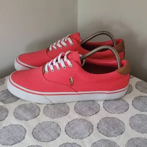 Polo Thorton Red Tennis Shoes Mens 9.5