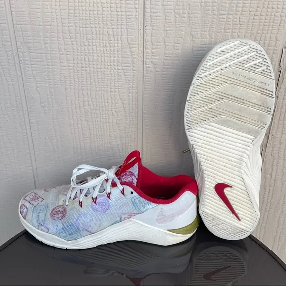 Pre Owned Men Nike Metcon 5 AMP Passport 2020 Training Shoes CJ0772-176 Size 9.5
