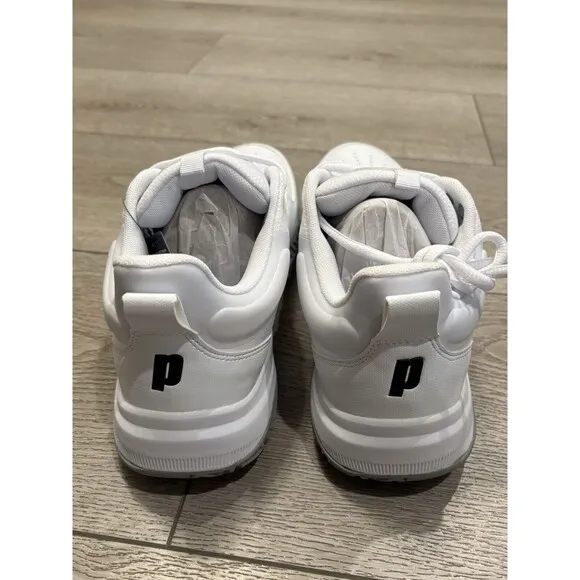 Prince Advantage Lite 3 Tennis Pickleball Shoes White PMM2TS23-WHT Mens Size 11