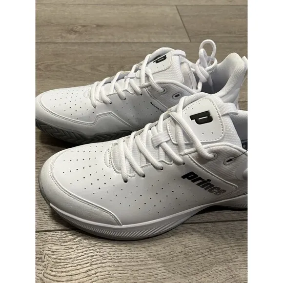 Prince Advantage Lite 3 Tennis Pickleball Shoes White PMM2TS23-WHT Mens Size 11