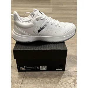 Prince Advantage Lite 3 Tennis Pickleball Shoes White PMM2TS23-WHT Mens Size 12