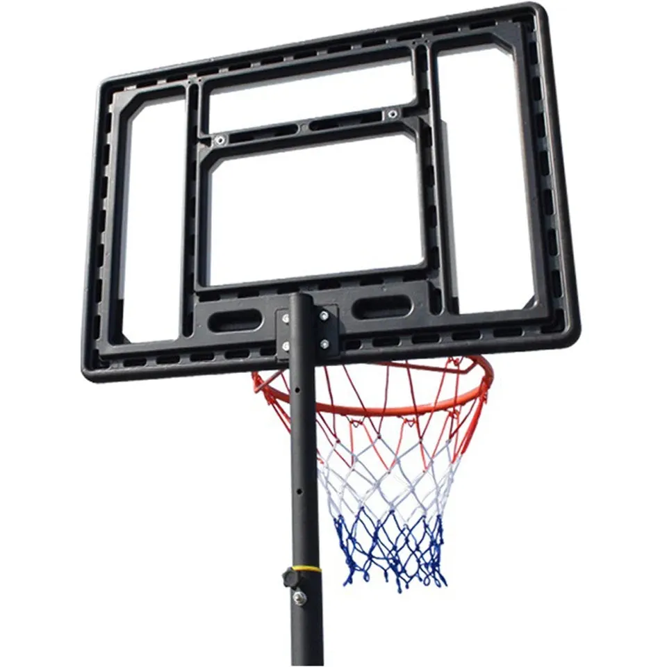 Professional Adults Kids Indoor Mobile Basketball Stand Hoop Outdoor Sports Adjustable Shooting Rack Basket Rim Backboard Gear