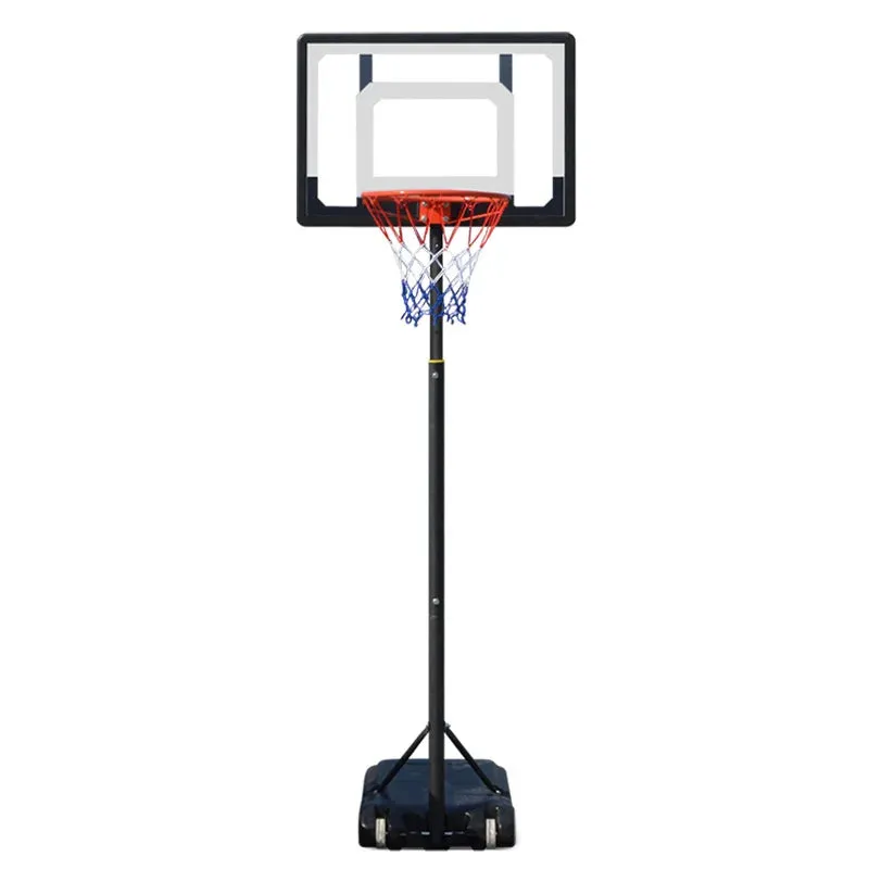 Professional Adults Kids Indoor Mobile Basketball Stand Hoop Outdoor Sports Adjustable Shooting Rack Basket Rim Backboard Gear