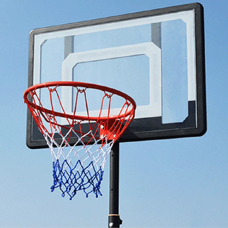 Professional Adults Kids Indoor Mobile Basketball Stand Hoop Outdoor Sports Adjustable Shooting Rack Basket Rim Backboard Gear