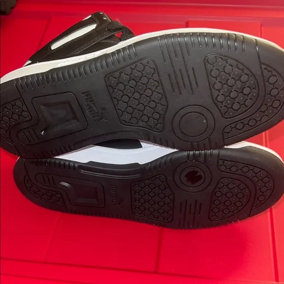Puma Black and White Sneakers