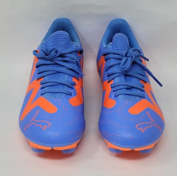 Puma Future Play FG AG Blue Orange Soccer Shoes Cleats 107187 01 Mens Sz 7 New