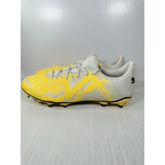PUMA Future Play FG/AG Soccer Cleats Yellow Gray Mens Size 11 107377-04 NEW