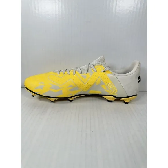 PUMA Future Play FG/AG Soccer Cleats Yellow Gray Mens Size 11 107377-04 NEW