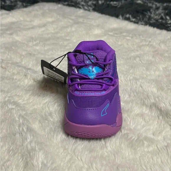 Puma LaMelo Ball Purple Tennis Shoes MB.01 NIBToddler Size 5c.