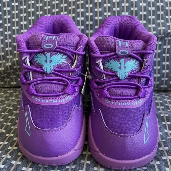 Puma LaMelo Ball Purple Tennis Shoes MB.01 NIBToddler Size 5c.