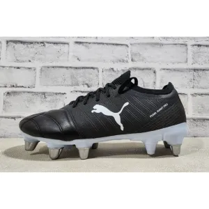Puma Men's Avant Pro ArmoYarns Rugby Cleats 106714-02 Black/White Size 10