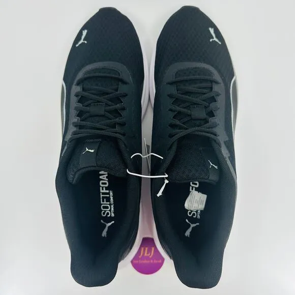 Puma Men's Transport Road Running Shoes Puma Black-Puma White 1750131 Size 13