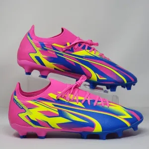 Puma Ultra Match Energy Luminous FG/MG M 107543 01 Shoes Blue Mens Size 13 New