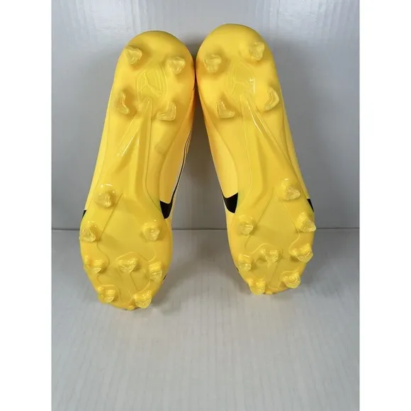 Puma Ultra Play FG/AG Soccer Cleats Yellow White Black Men’s Size 12 107423-04