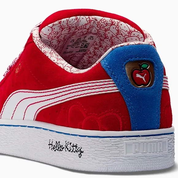 PUMA x HELLO KITTY® AND FRIENDS Suede XL Red Bow shoes women’s sizing new in box