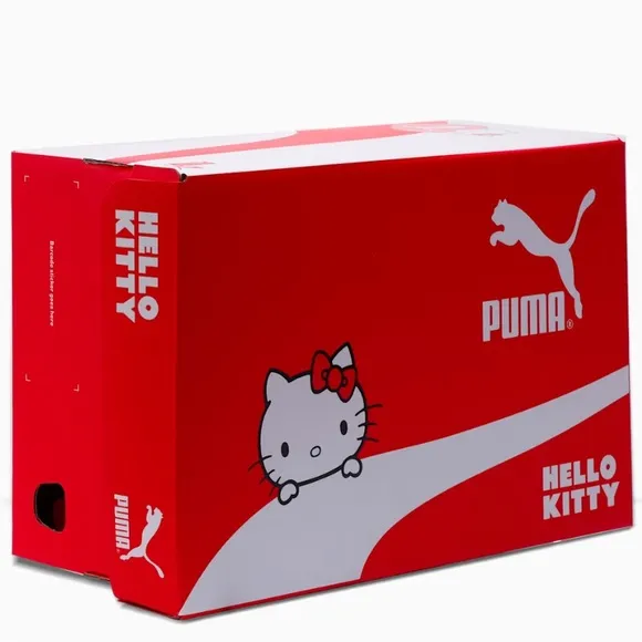 PUMA x HELLO KITTY® AND FRIENDS Suede XL Red Bow shoes women’s sizing new in box