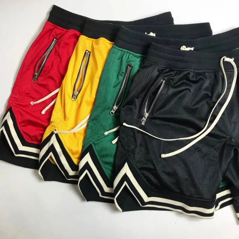 Quick Dry Mesh Running Shorts for Men