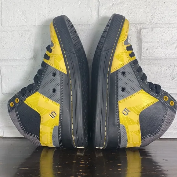 RARE 2012 Adidas Five Ten Lineking Mid Mountain Bike Shoes Sunset Yellow