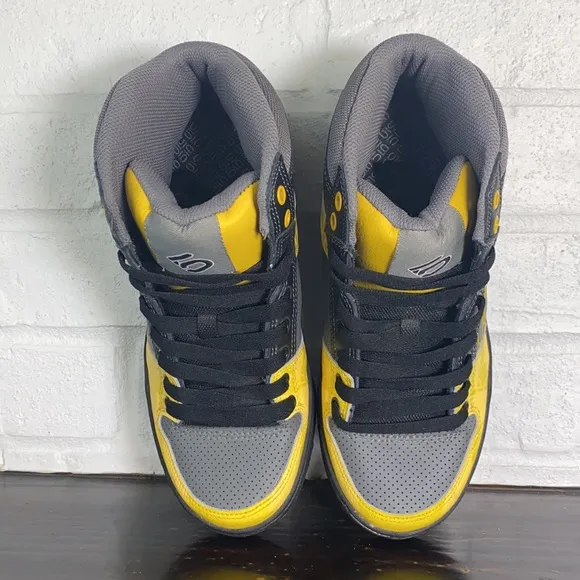 RARE 2012 Adidas Five Ten Lineking Mid Mountain Bike Shoes Sunset Yellow