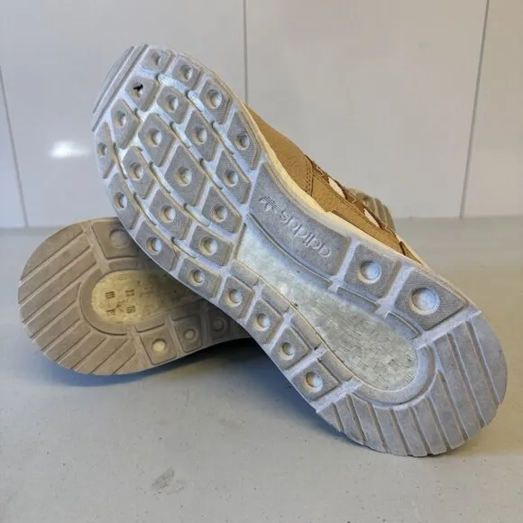 Rare Hender Scheme Adidas Beige Leather White Shoes Trainers Mens UK 10 US 10.5