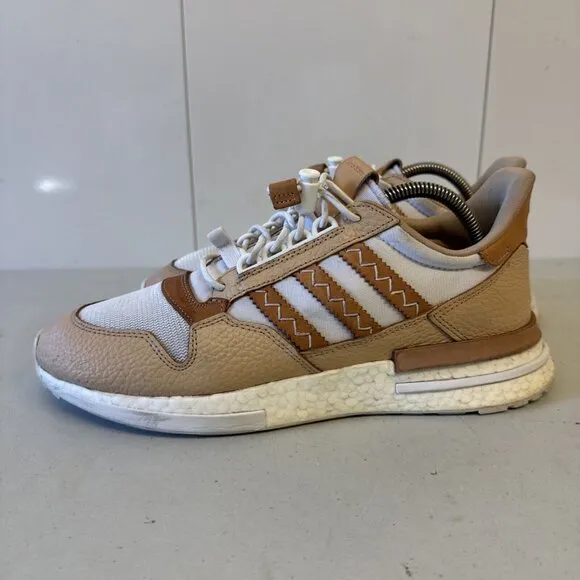 Rare Hender Scheme Adidas Beige Leather White Shoes Trainers Mens UK 10 US 10.5