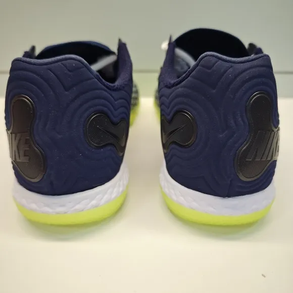 React Gato Blackened Blue Volt CT0550-470 Indoor Court Soccer Shoes Cleats 6.5