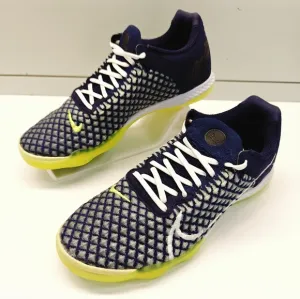 React Gato Blackened Blue Volt CT0550-470 Indoor Court Soccer Shoes Cleats 6.5