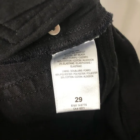 Re/Done High Rise Stove Pipe Jeans