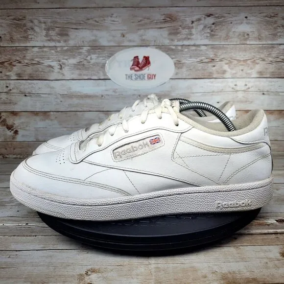 Reebok club c 85 Men's Size 10.5 White Classic Athletic Shoes