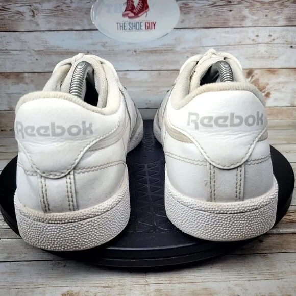 Reebok club c 85 Men's Size 10.5 White Classic Athletic Shoes