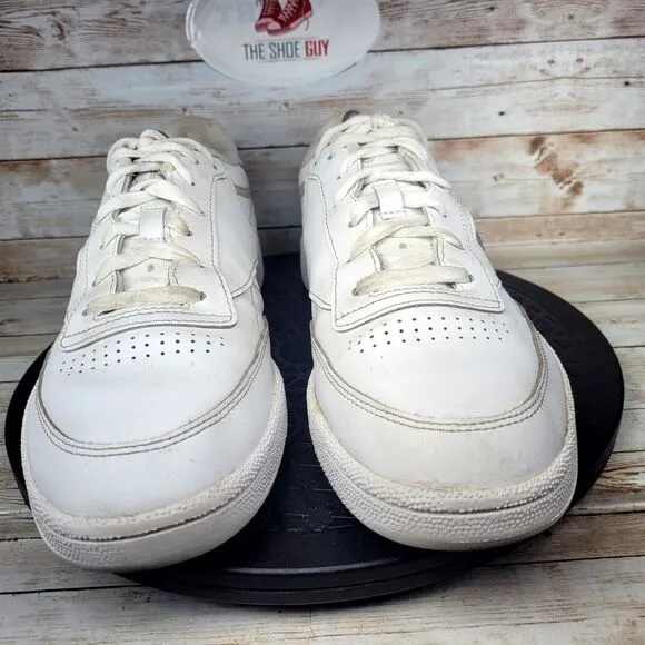 Reebok club c 85 Men's Size 10.5 White Classic Athletic Shoes