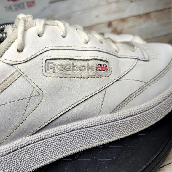 Reebok club c 85 Men's Size 10.5 White Classic Athletic Shoes