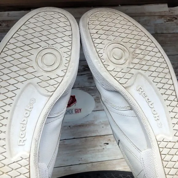 Reebok club c 85 Men's Size 10.5 White Classic Athletic Shoes