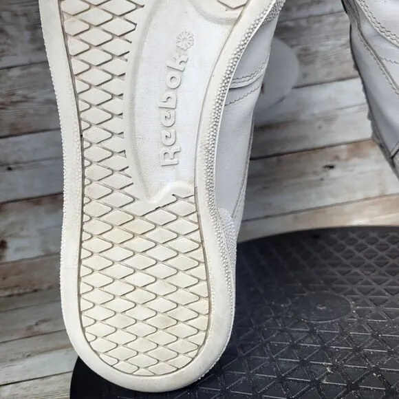 Reebok club c 85 Men's Size 10.5 White Classic Athletic Shoes