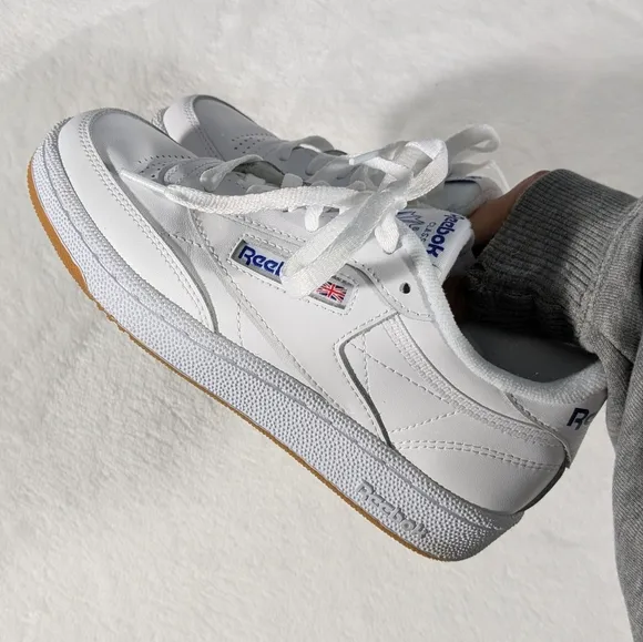 Reebok Club C 85 tennis shoes women size 6 men size 5