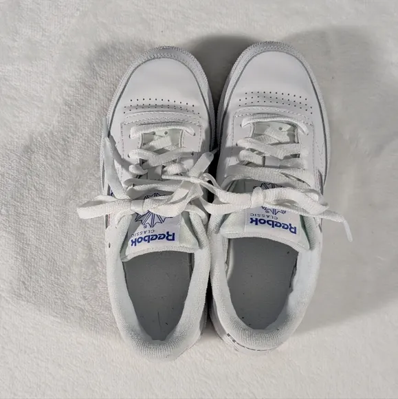 Reebok Club C 85 tennis shoes women size 6 men size 5