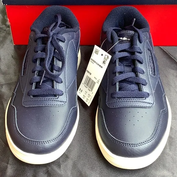 Reebok Club Memt Men's Tennis Shoes Navy size 9.5